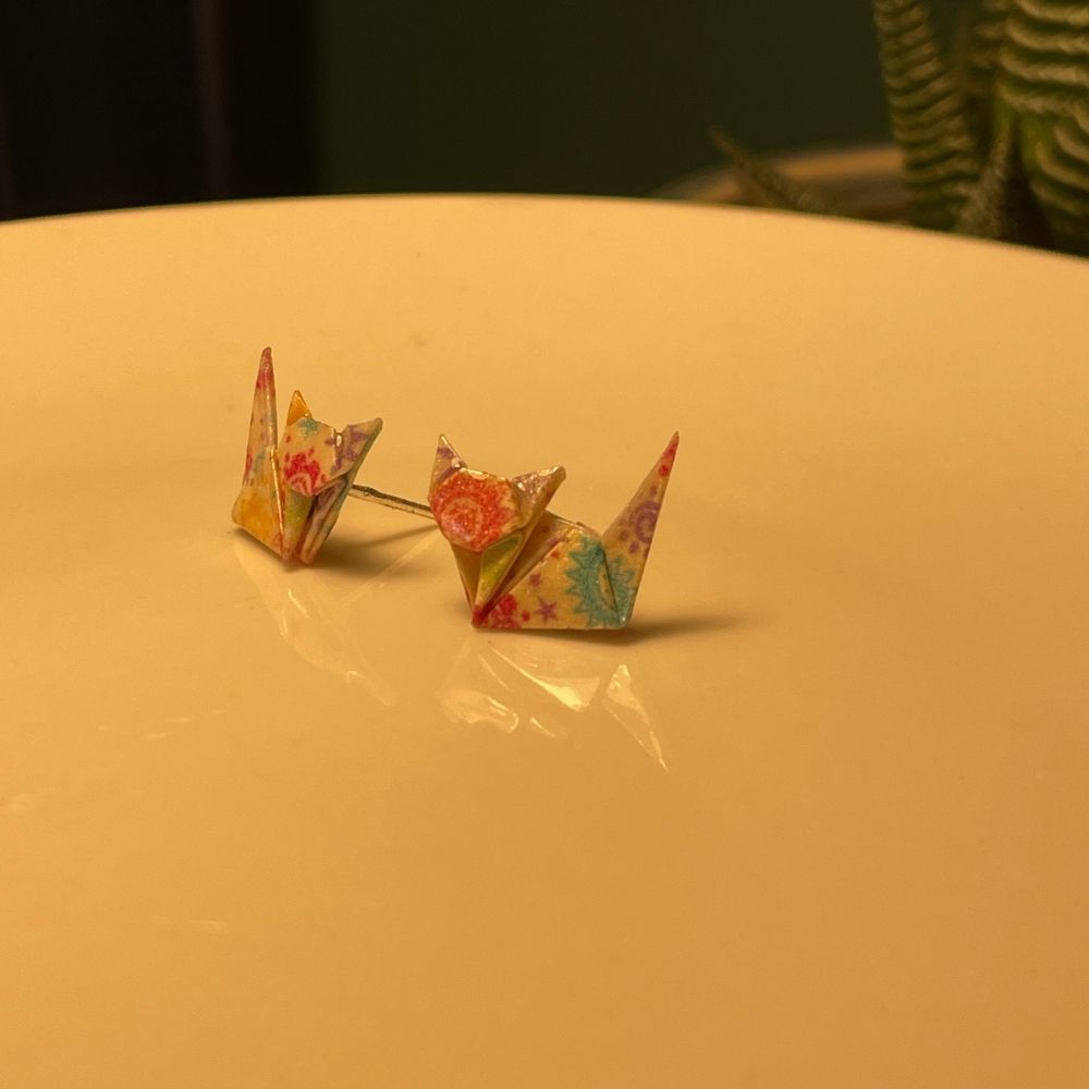 Aretes Topo Gato - Imagen 2