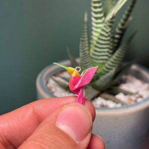 Aretes Colgantes Colibri